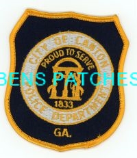 GEORGIA,CANTON POLICE 4